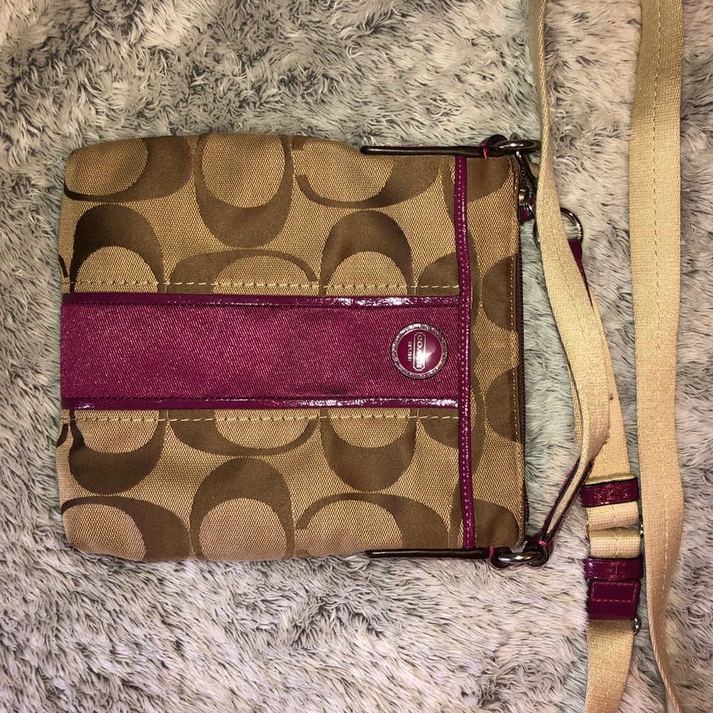 Authentic Coach Crossbody Purse
